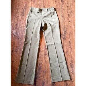 NWT The limited stretch size 2 Reg olive green pants with side zip Y2K workwear